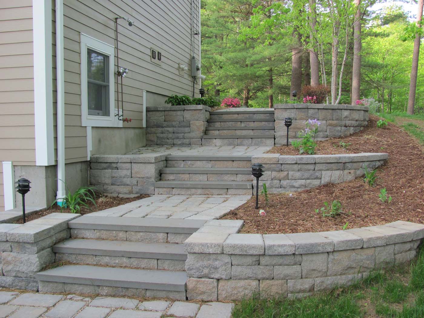 Lakeside Retreat with Permeable Pavers